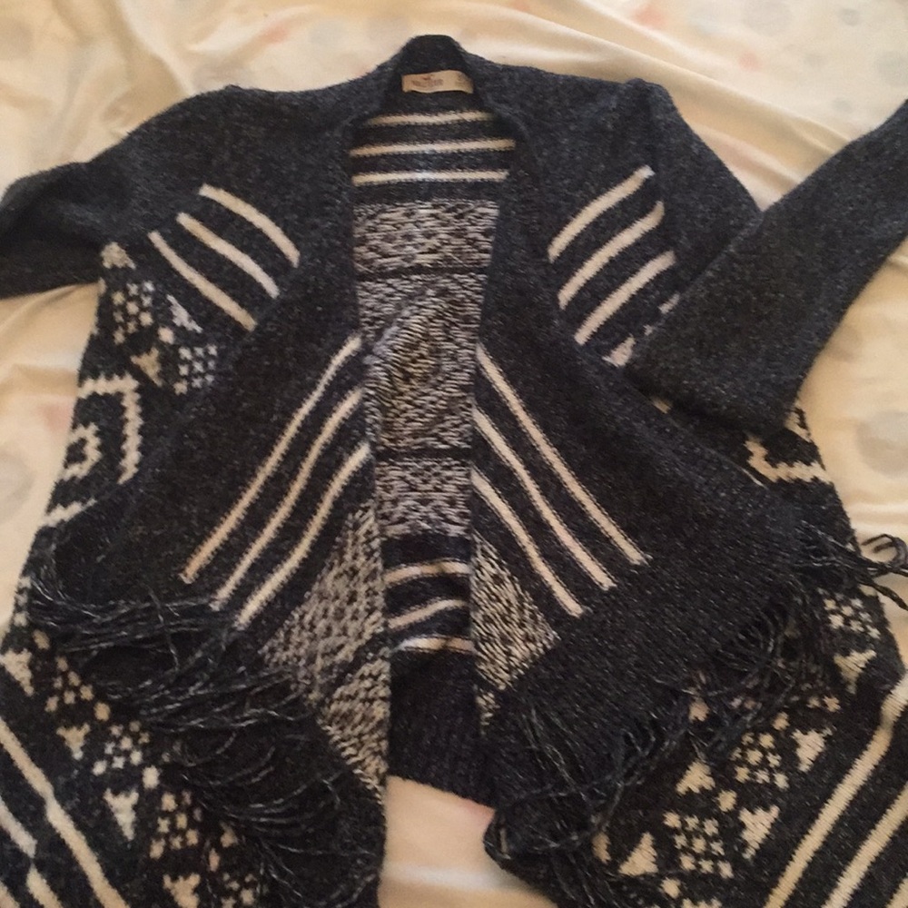 Patterned Hollister cardigan